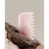 Celluvac Rose Quartz Crystal Comb